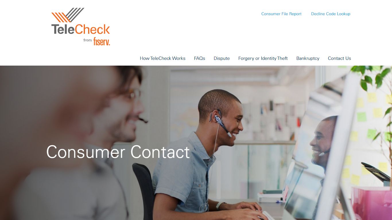 Contact Us - getassistance.telecheck.com
